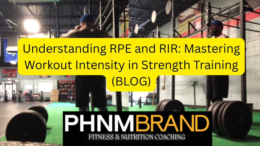 Understanding RPE and RIR: Mastering Workout Intensity in Strength Training