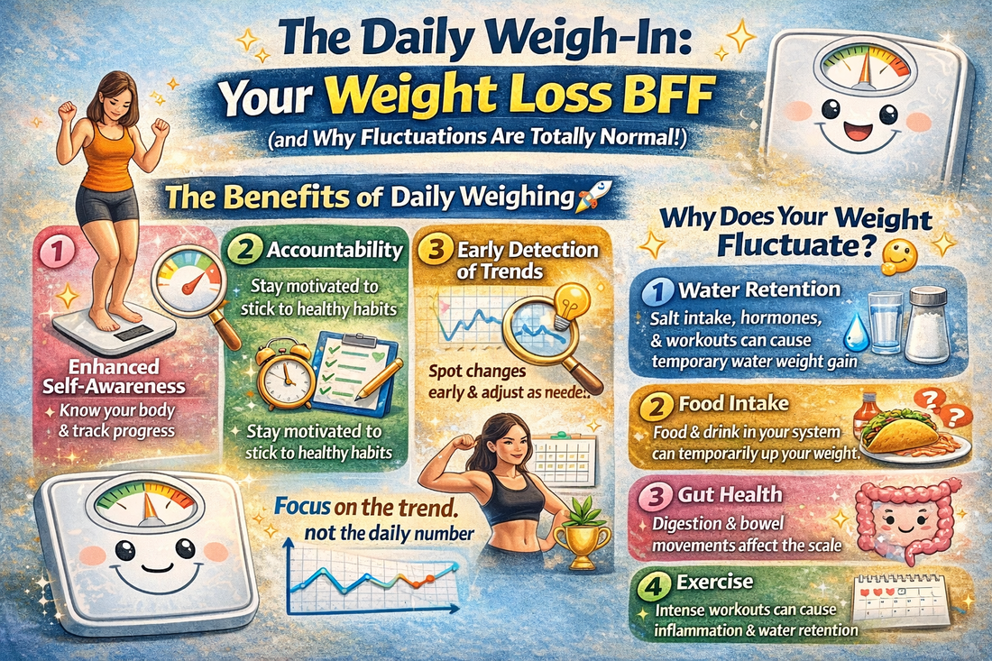 The Daily Weigh-In: Your Weight Loss BFF (and Why Fluctuations Are Totally Normal ?)