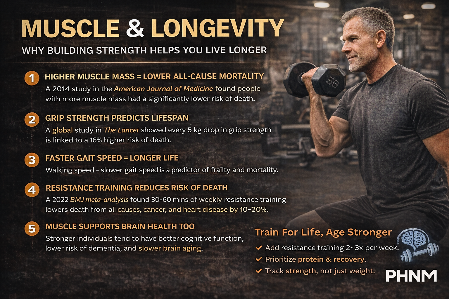 Muscle & Longevity: Why Building Strength Helps You Live Longer