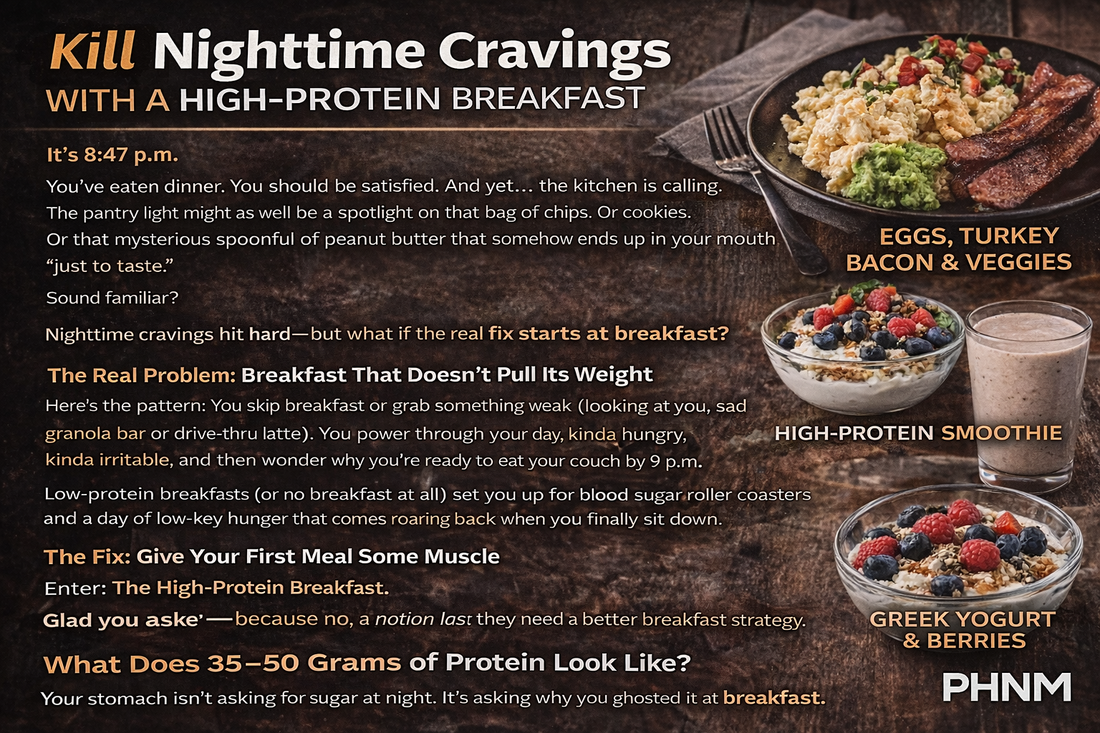 Kill Nighttime Cravings with a High-Protein Breakfast