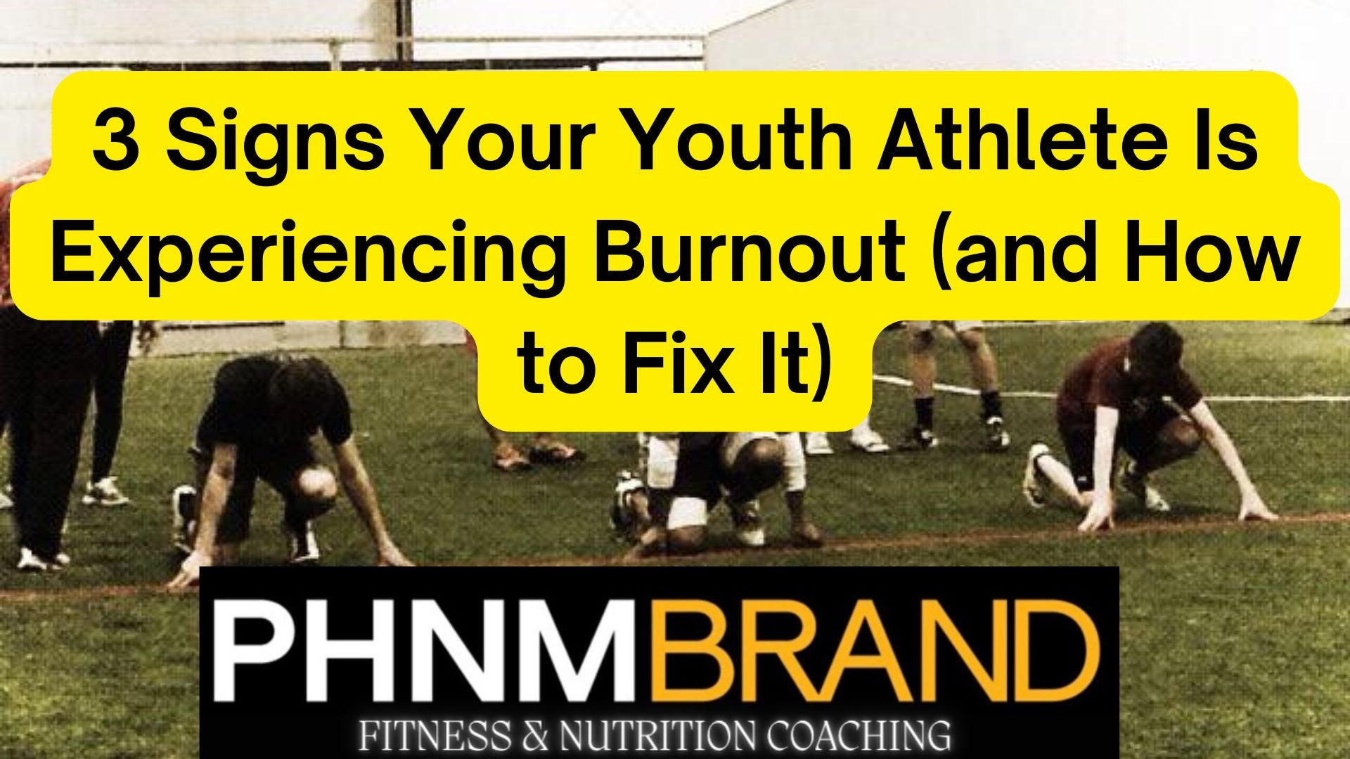3 Signs Your Youth Athlete Is Experiencing Burnout (and How to Fix It)