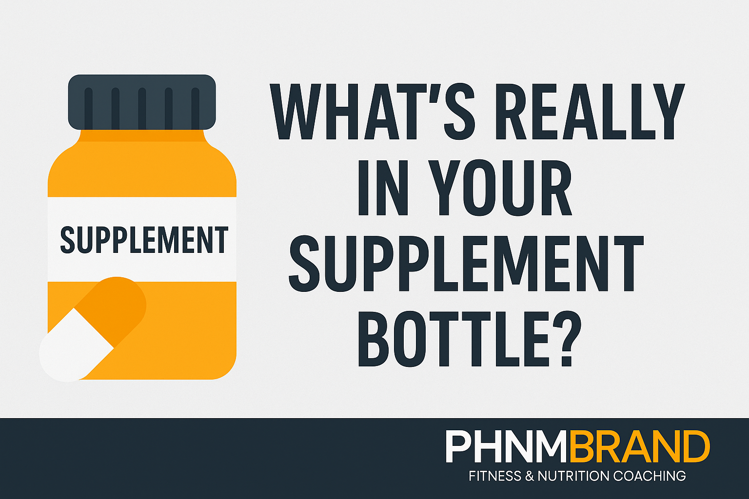 What’s Really in Your Supplement Bottle?