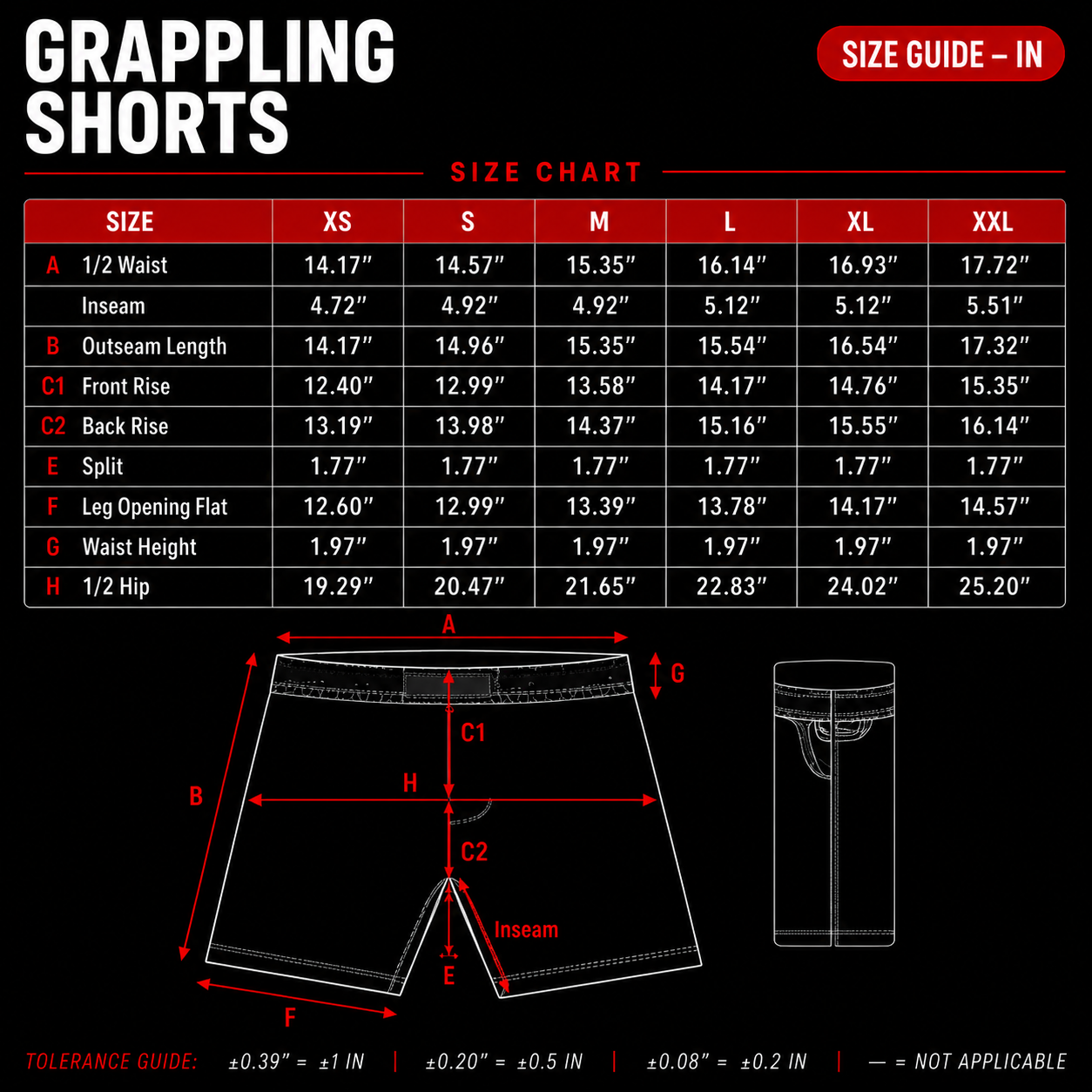 PHNM Framework Grappling Shorts