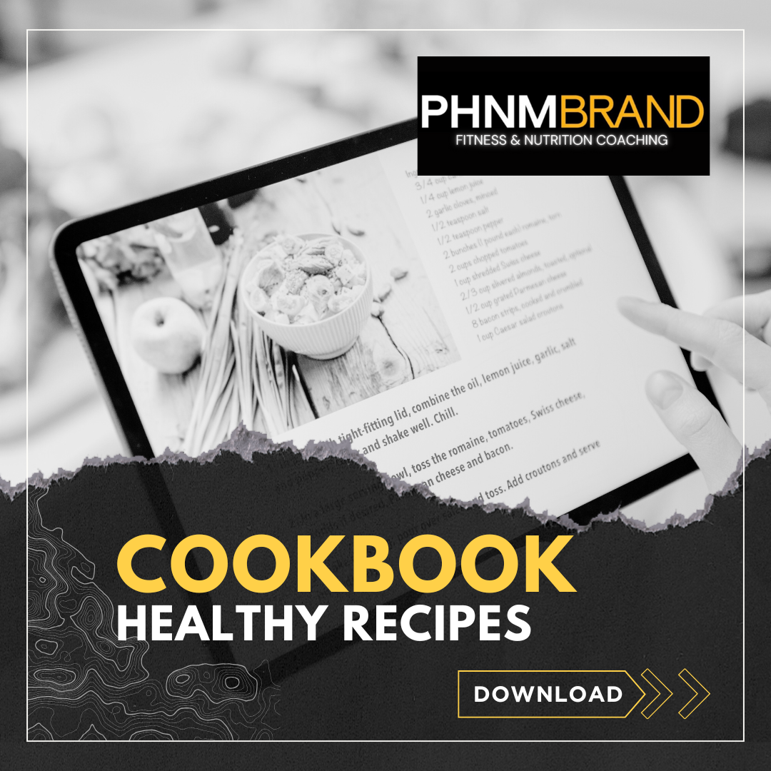 PHNM Cookbook – Healthy Recipes for an Active Lifestyle | Printable PDF | Digital Download