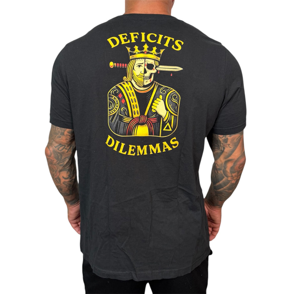 Deficits & Dilemmas Suicide King T-Shirt | Phnm Jiu-Jitsu