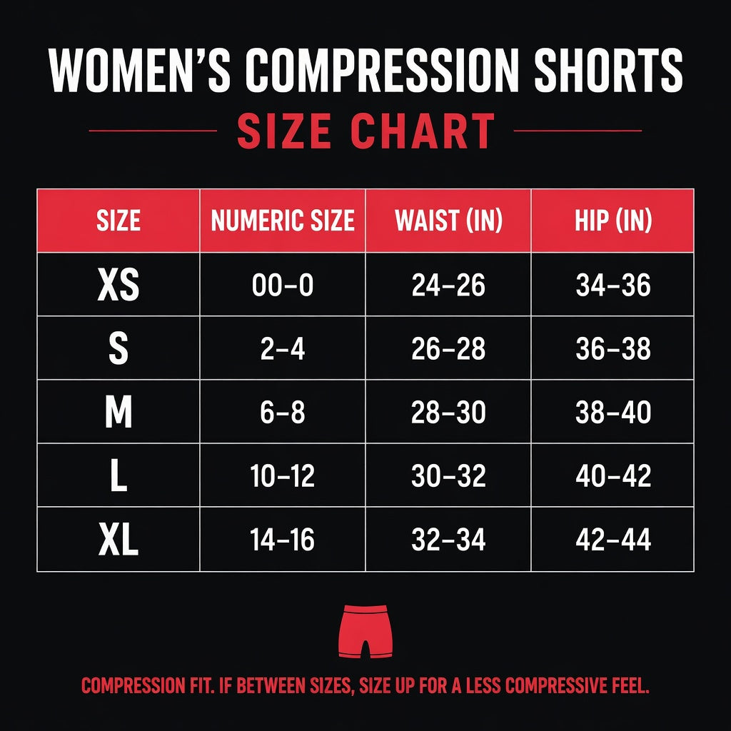 HP 44 Womens Compression No-Gi Shorts