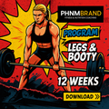 12 Week Women’s Legs & Booty Workout Program 1.0 | Strength & Glute Training Plan | Digital Download